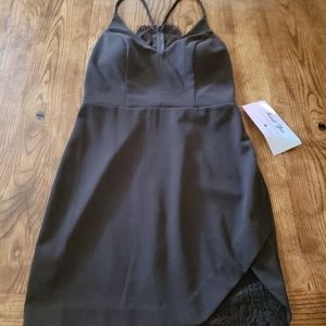 Sz 9 simply dresses black mini lace dress